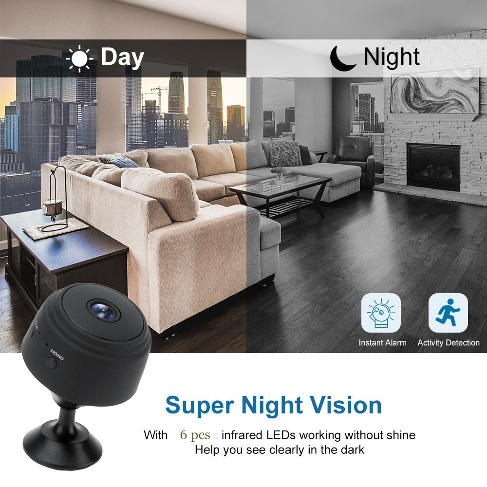 Mini WiFi Camera 1080p HD